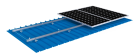 TonKor Color Steel Tile Photovoltaic Racking TSR-1 Series